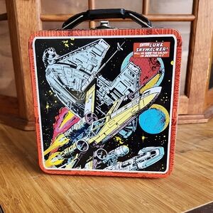 Star Wars Spaceship Adventure Lunch Box - Red and Black